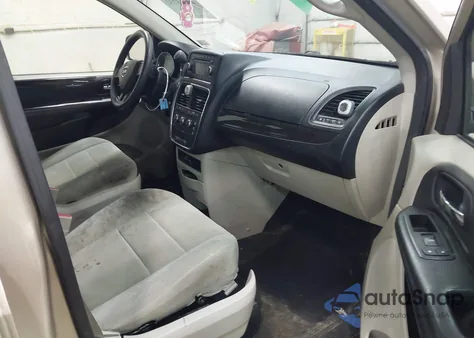 2012 Dodge Grand Caravan Se/Avp z USA, uszkodzony, nr VIN 2C4RDGBG3CR403091